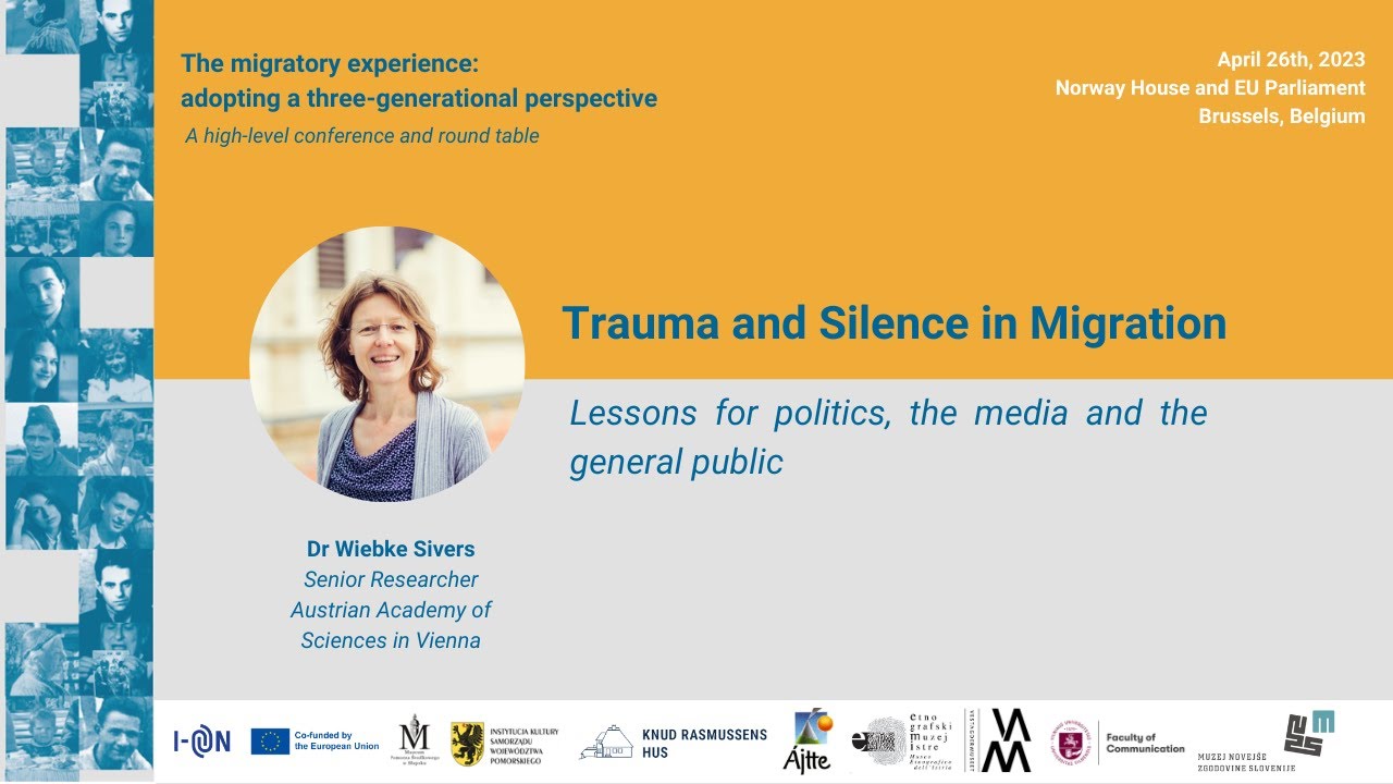 Keynote Dr Wiebke Sievers - Trauma and Silence in migration