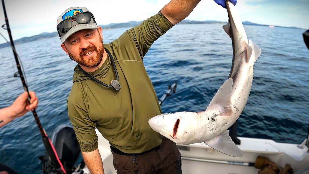 Bottom Fishing for Halibut and Getting Robbed by Sharks! | Vancouver Island, BC