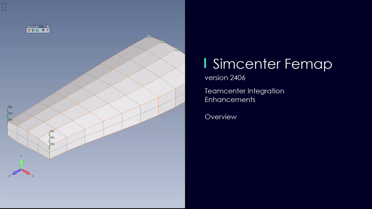 Integración de Teamcenter en FEMAP V2406