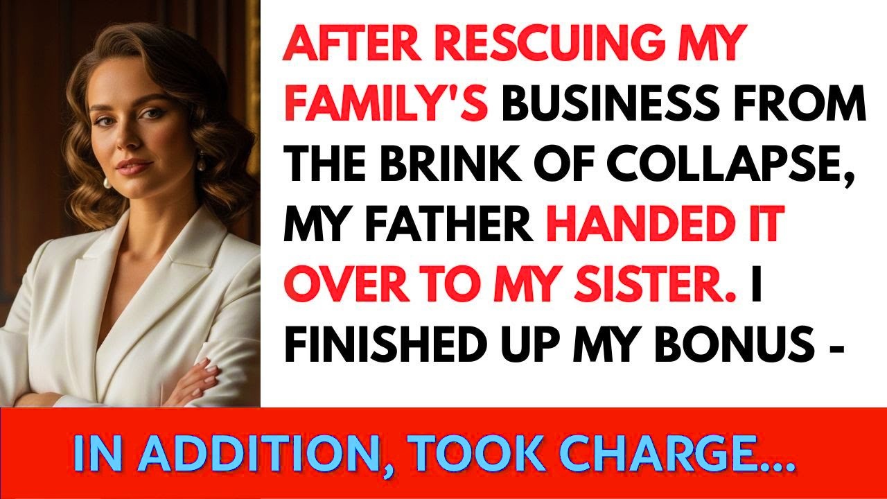 I Rescued My Family’s Company From Collapse—Then They Erased Me From It
