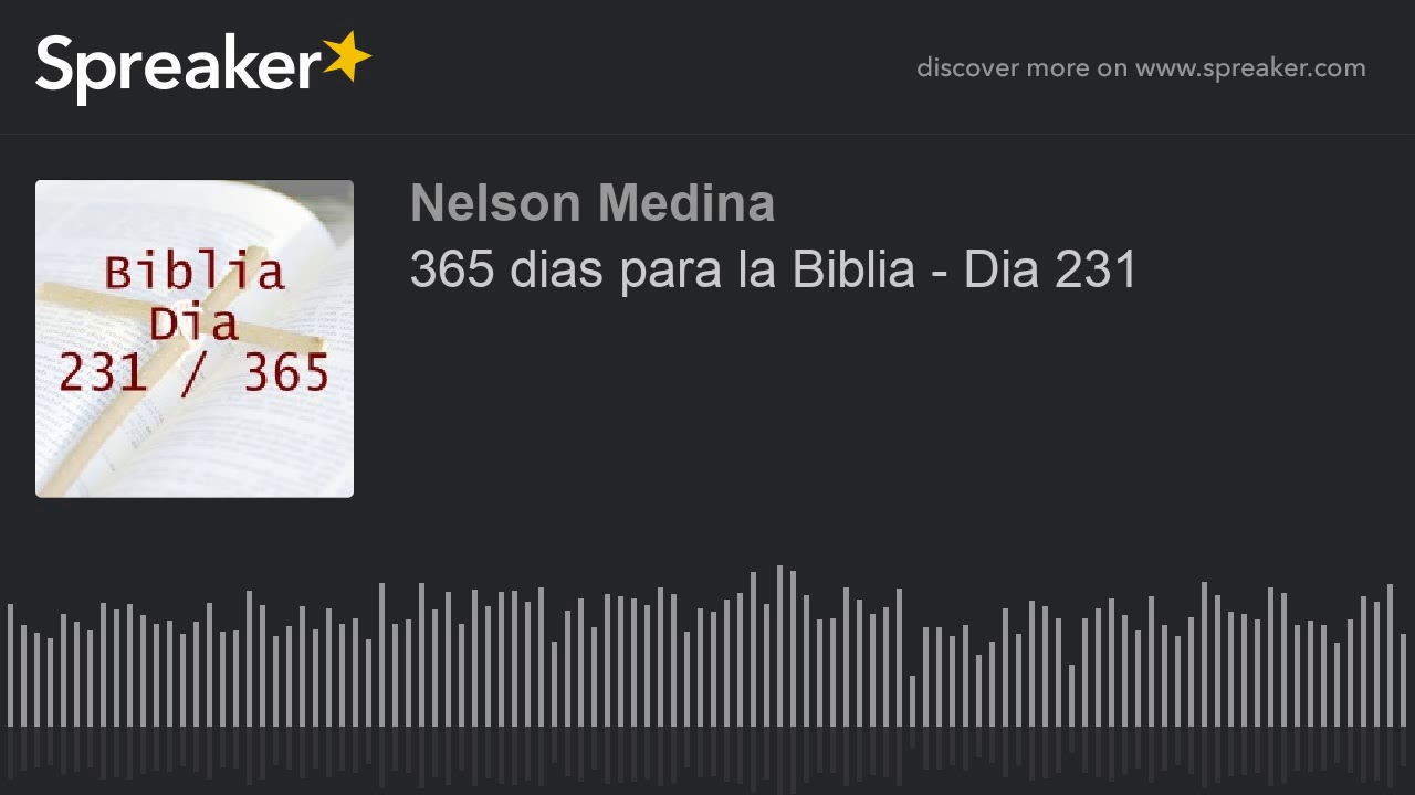 365 dias para la Biblia - Dia 231