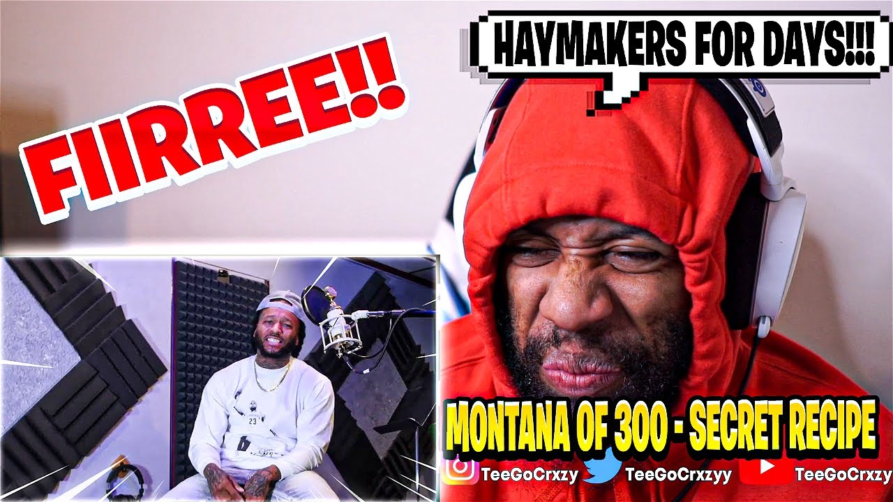 THEY ON HERE TALKING!!! MONTANA OF 300 x NO FATIGUE - SECRET RECIPE (REMIX) (REACTION)