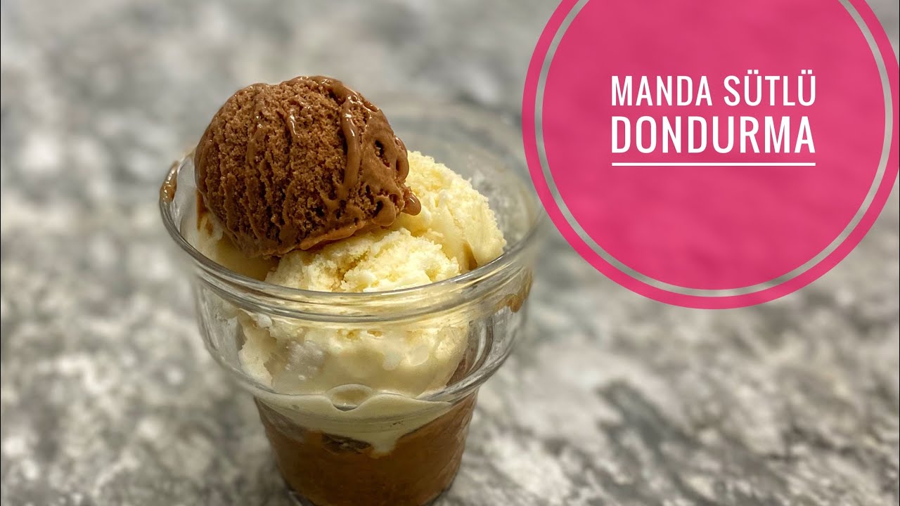 Manda Dondurması Tarifi - Manda Sütü Dondurması Tarifi