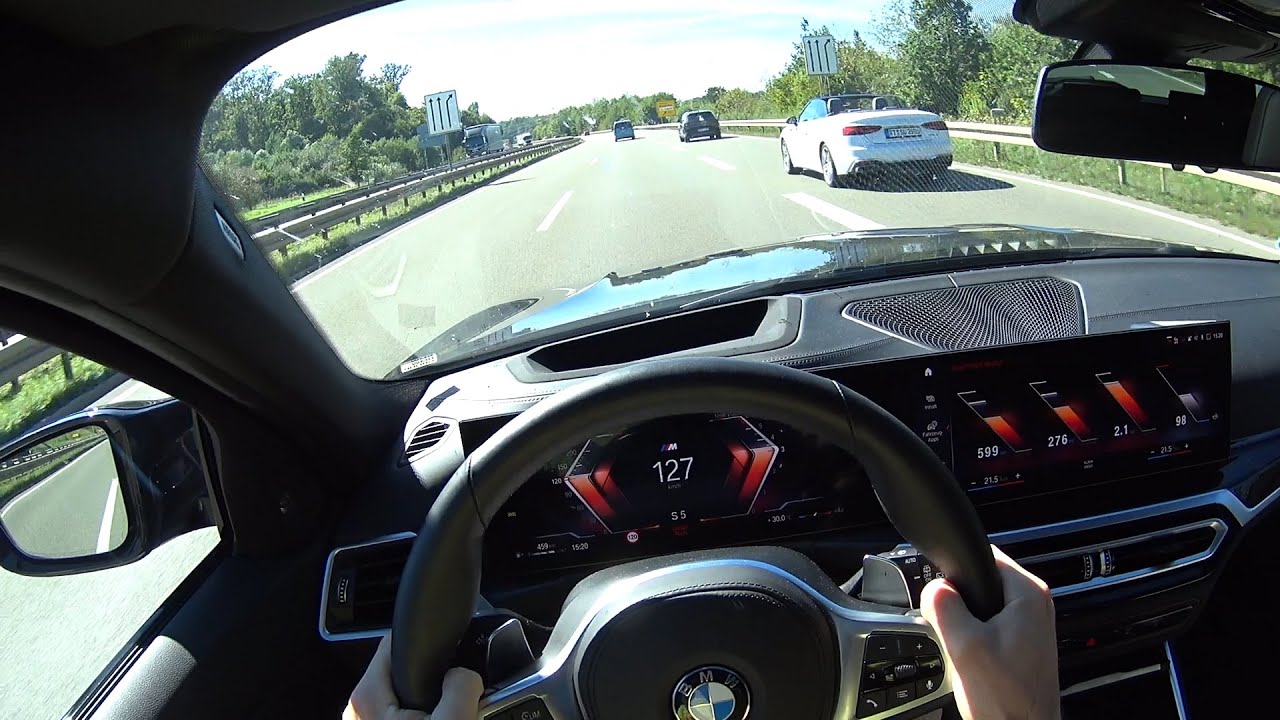 2023 BMW M340d Touring - short test drive | POV