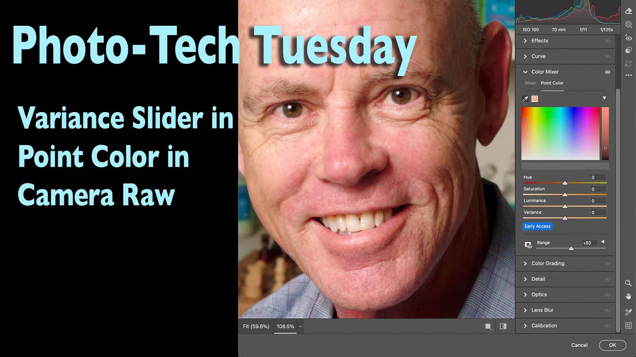Photo-Tech Tuesday – Variance Slider in Point Color, 250701