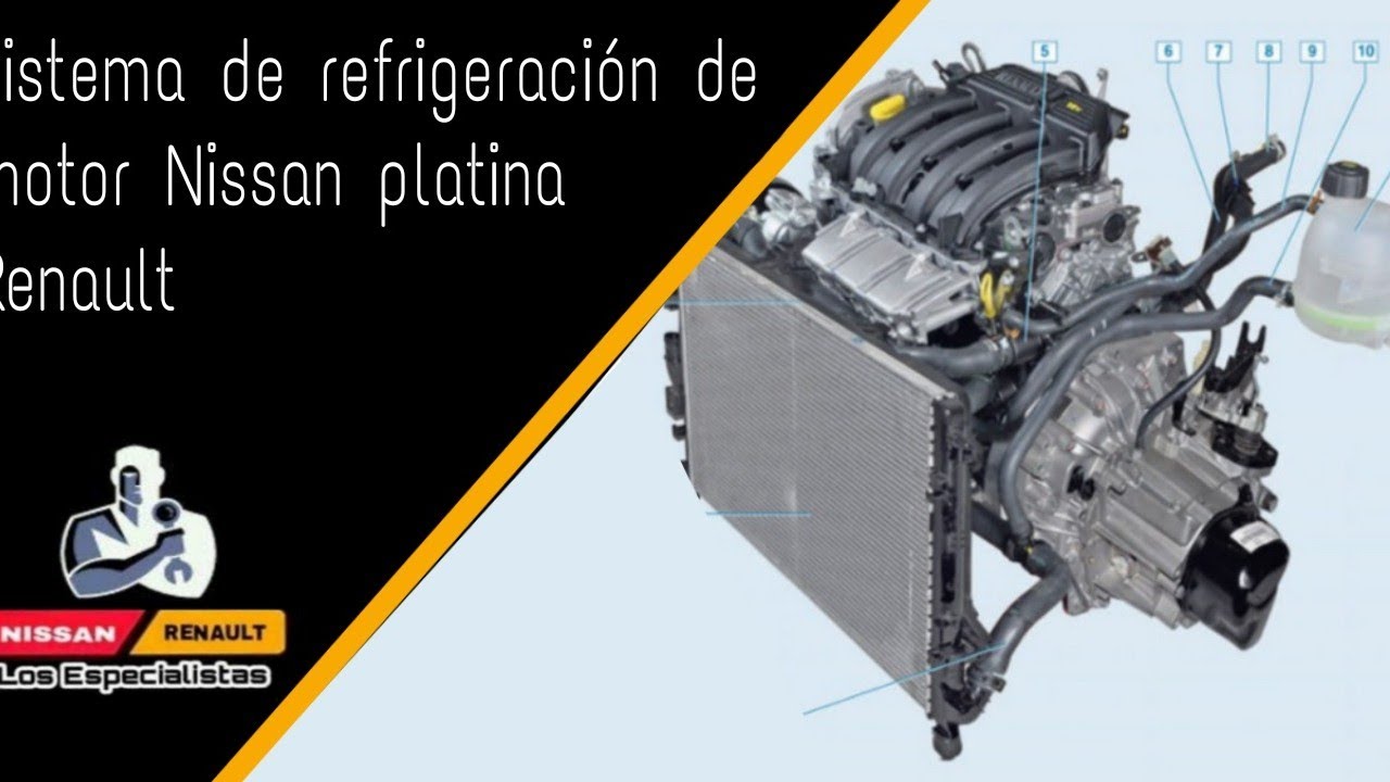 sistema de refrigeración motor Nissan platina, Renault y otros parte 1