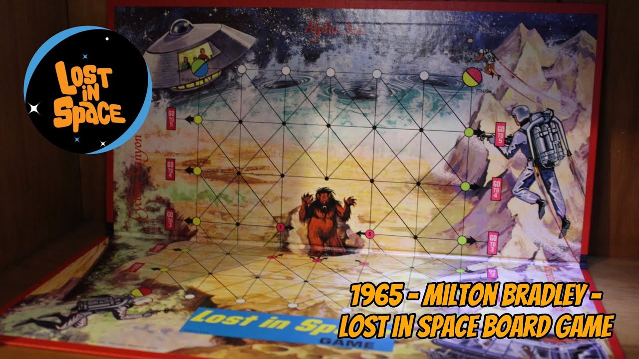 1965 Milton Bradley Lost in Space Board Game