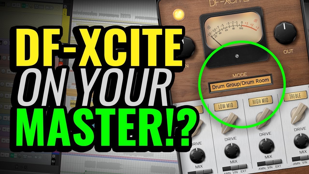 Sweeten a metal mix with Drumforge DF-Xcite on your master bus!