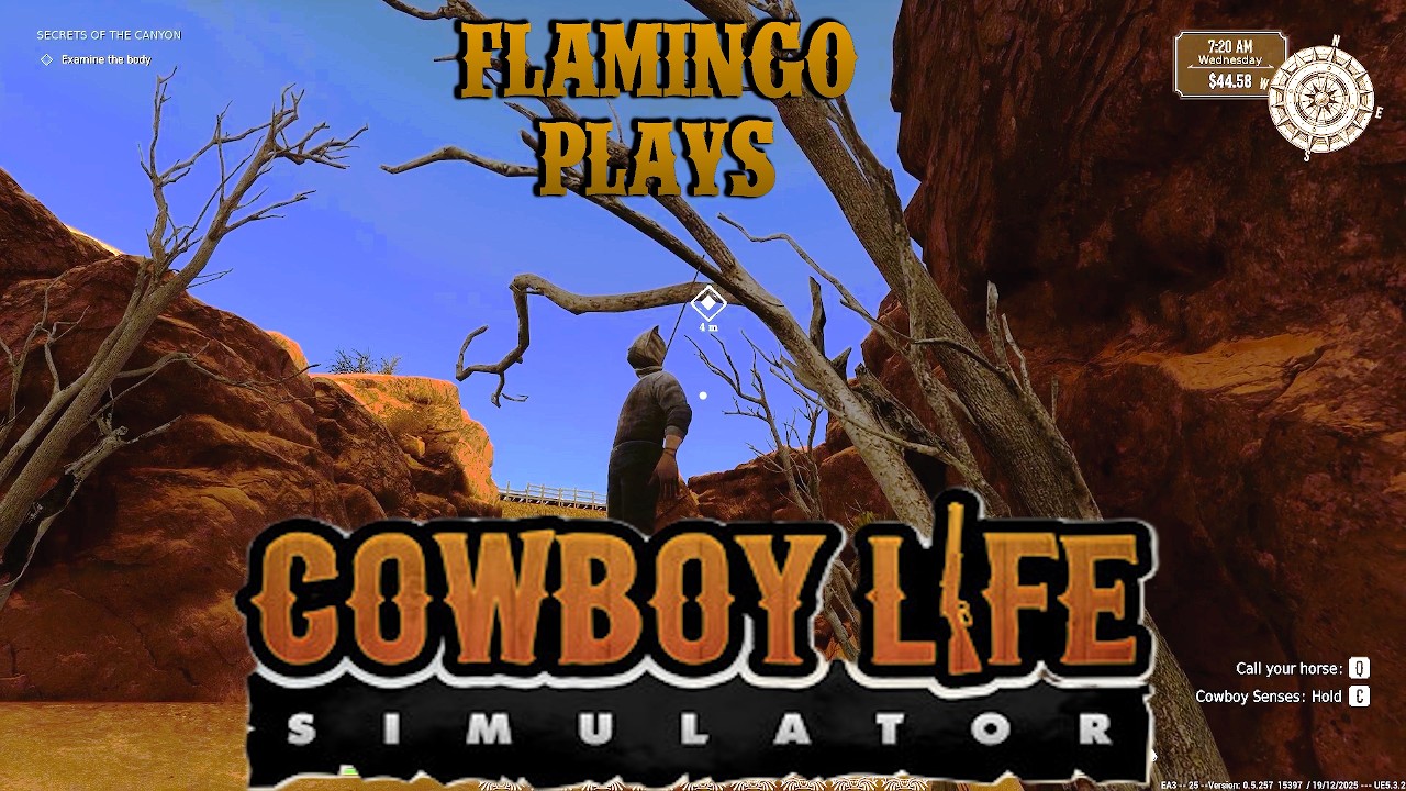 Flamingo Plays: Cowboy Life Simulator EP09: It's a Male