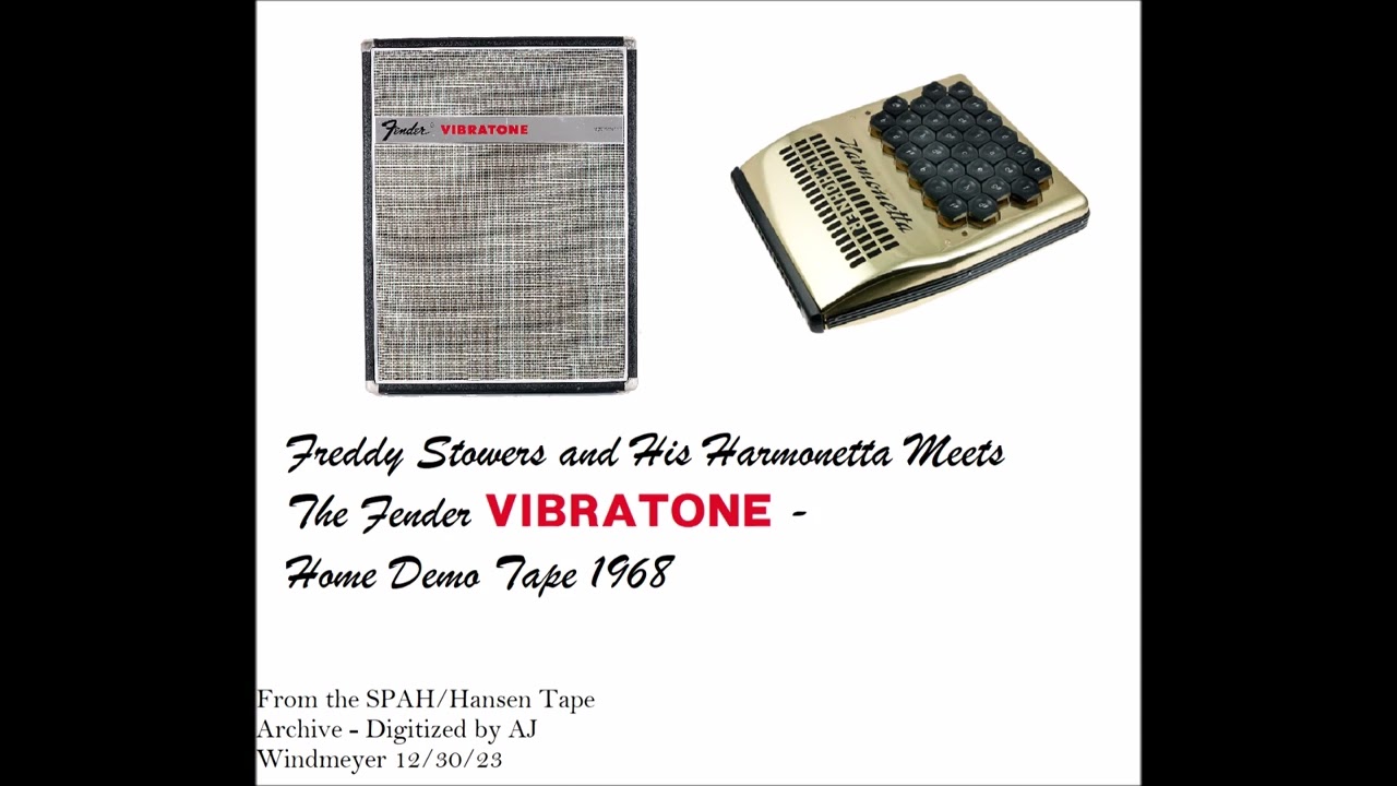 Freddy Stowers and His Harmonetta meet a Fender Vibraphone 1968
