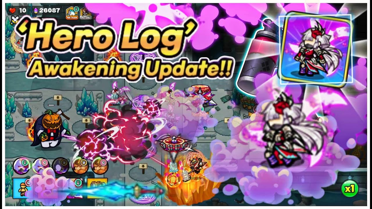 Log AWK, Ninja tập sự còn quá là ngây thơ | Gold Tower Defence | Snow