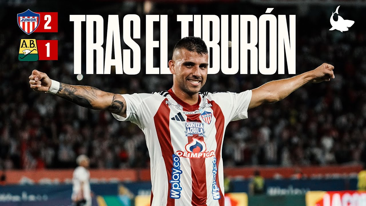 TRAS EL TIBURÓN: Carnaval, fiesta y celebración (Junior 2-1 Bucaramanga) 