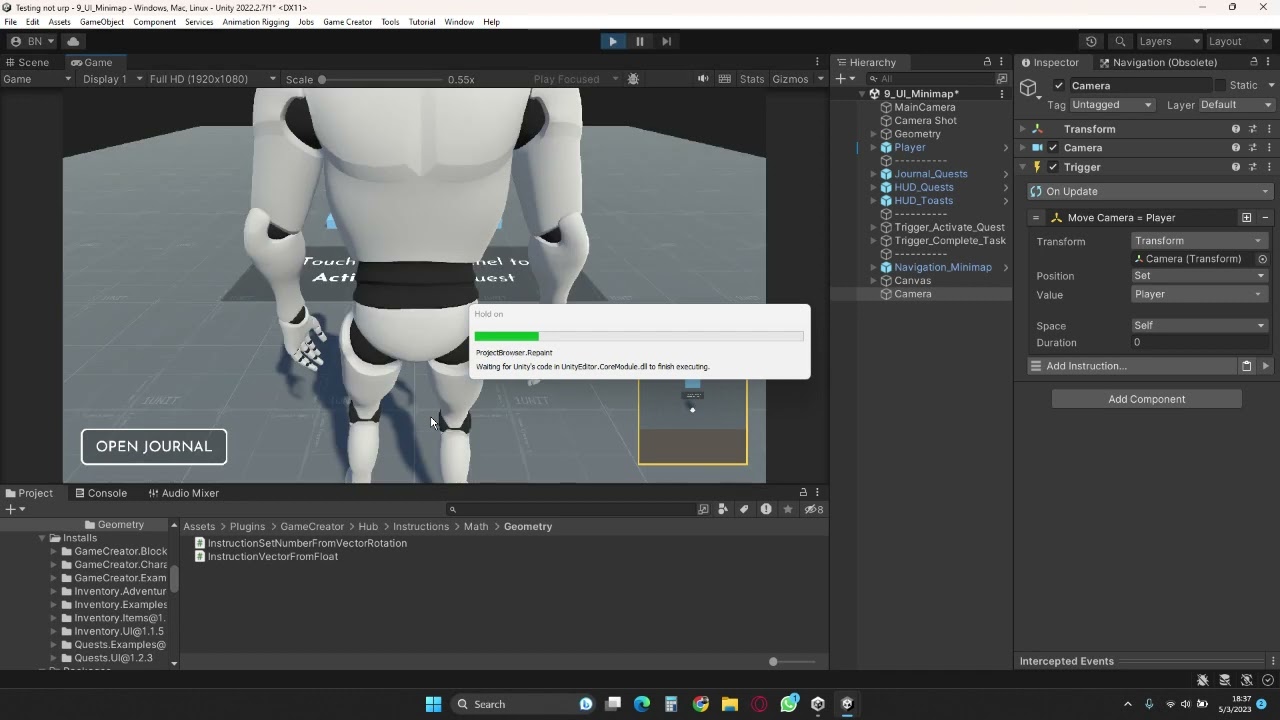 Game Creator 2 minimap upgrade