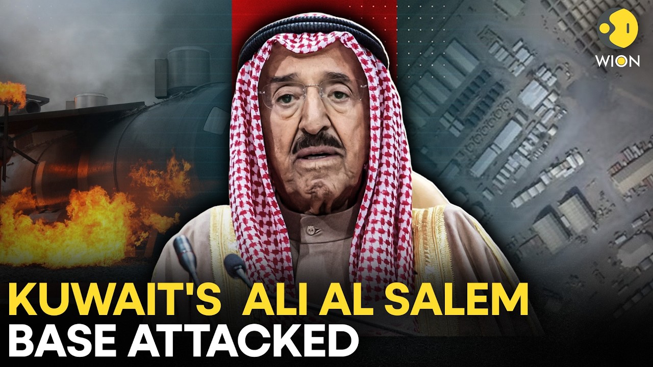 US-Iran War: Iranian Drones Strike Ali Al Salem Base in Kuwait, Explosions Shake The Region |WION