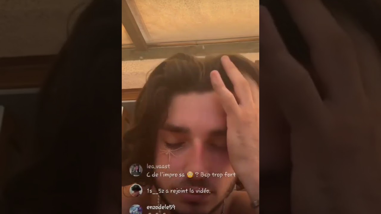 Seth sad exclu live insta