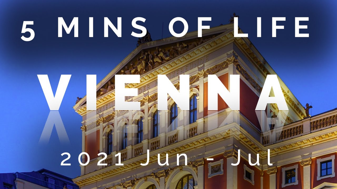 5 minutes of life in Vienna 2021 June-July | 4K quality | Real life in Vienna | Visit Vienna