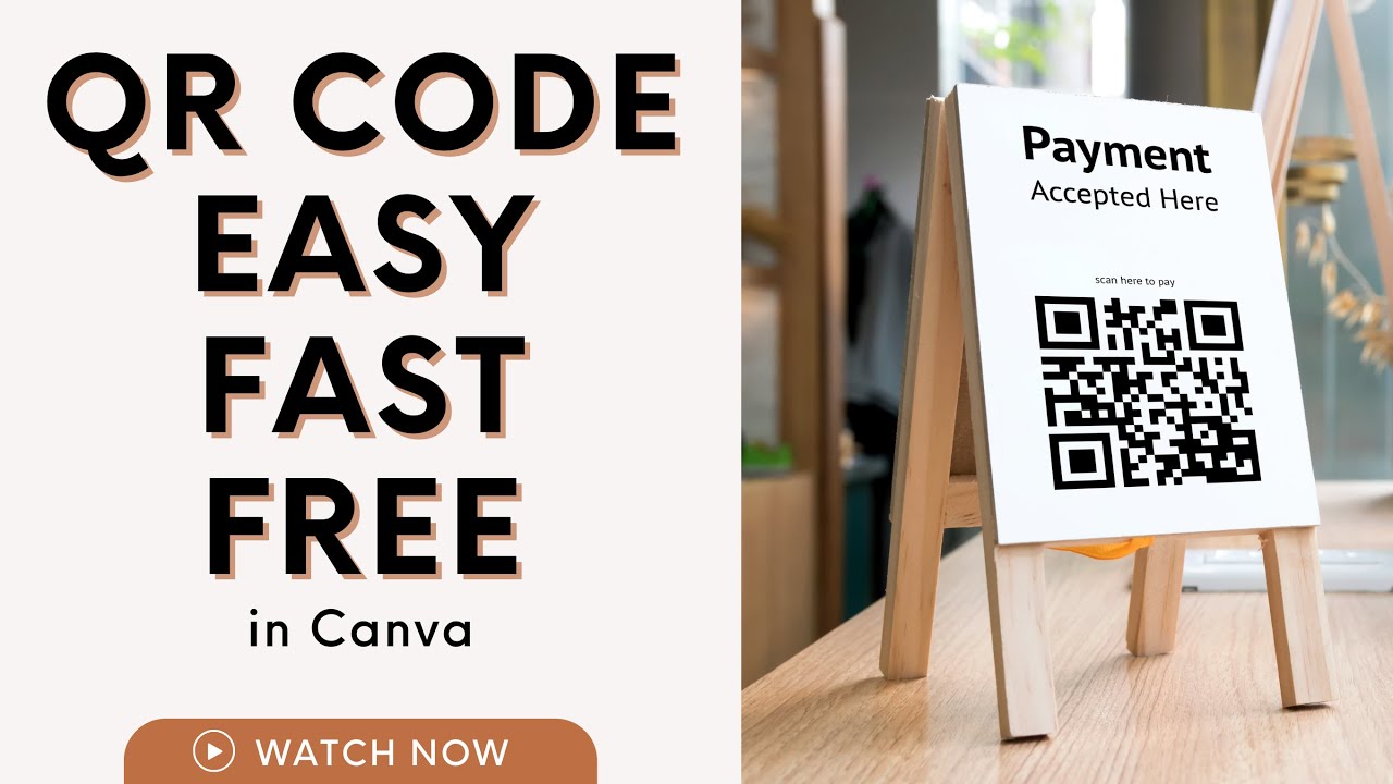 How To Create QR Code for Your Small Business for Free in Canva | Easy and Quick QR Code Tutorial