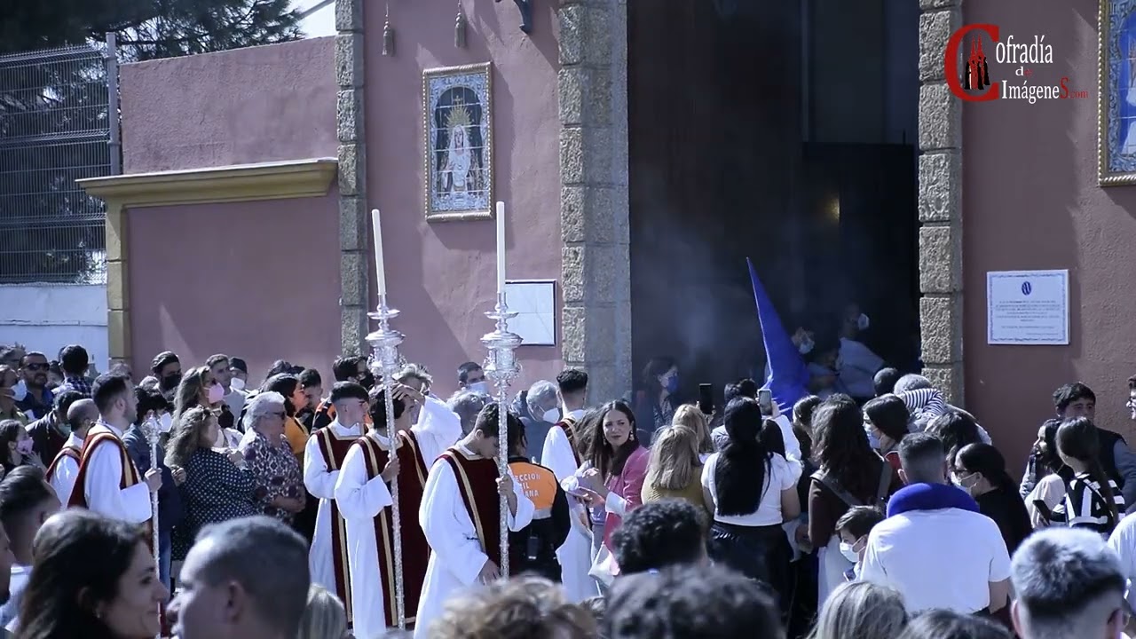 SEMANA SANTA 2022 - DOMINGO DE RAMOS - CHICLANA DE LA FRONTERA - COFRADÍA DE BORRIQUITA  (SALIDA)