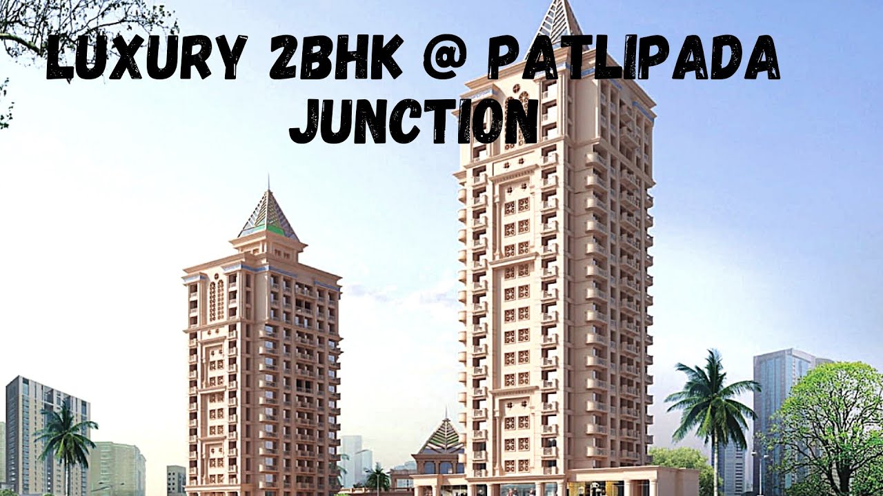 Luxury 2BHK @Patlipada | Ready apartment | 5 minutes walk to Metro station | 1.28CR negotiable