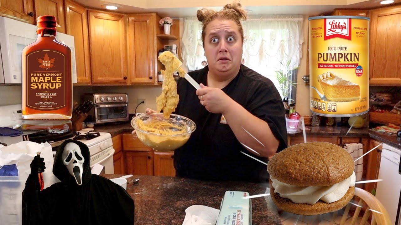 Making Pumpkin Whoopie Pies WITHOUT A RECIPE