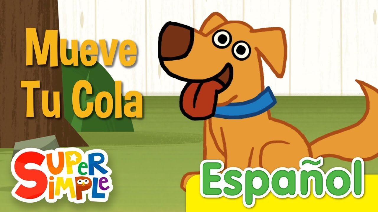 Mueve Tu Cola | Canciones infantiles De Animales | Super Simple Español