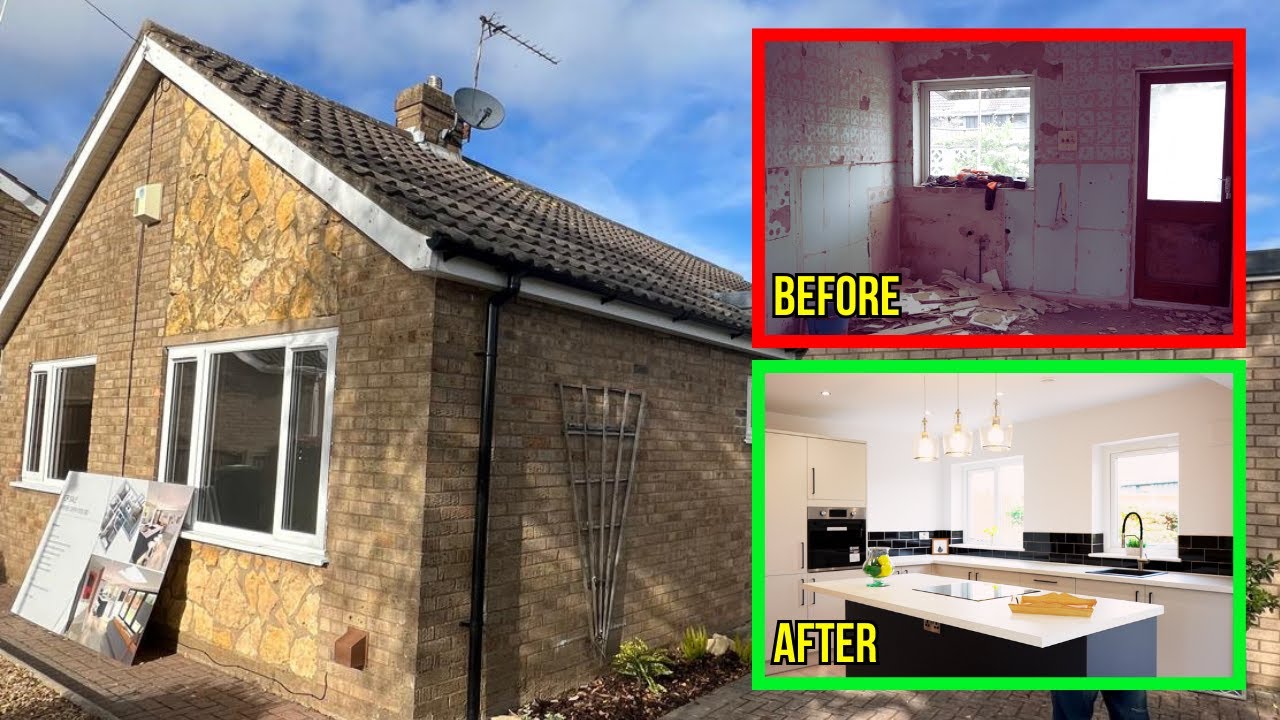 Flipping a Tired Bungalow (Before & After) | 8 Week Renovation - £50k Profit