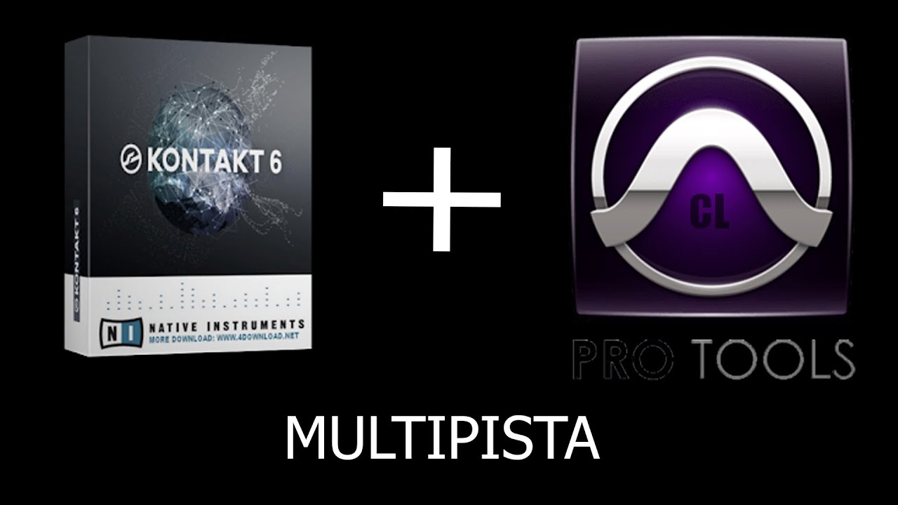 Kontakt mais Pro tools - Como separar  os canais do Kontakt no Pro Tools