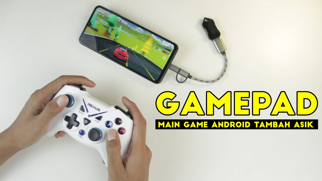 Tenang! GAMEPAD 200 RIBUAN Bisa MAIN GAME ANDROID, PC & PlayStation 3! Review Gamepad Rexus GX100