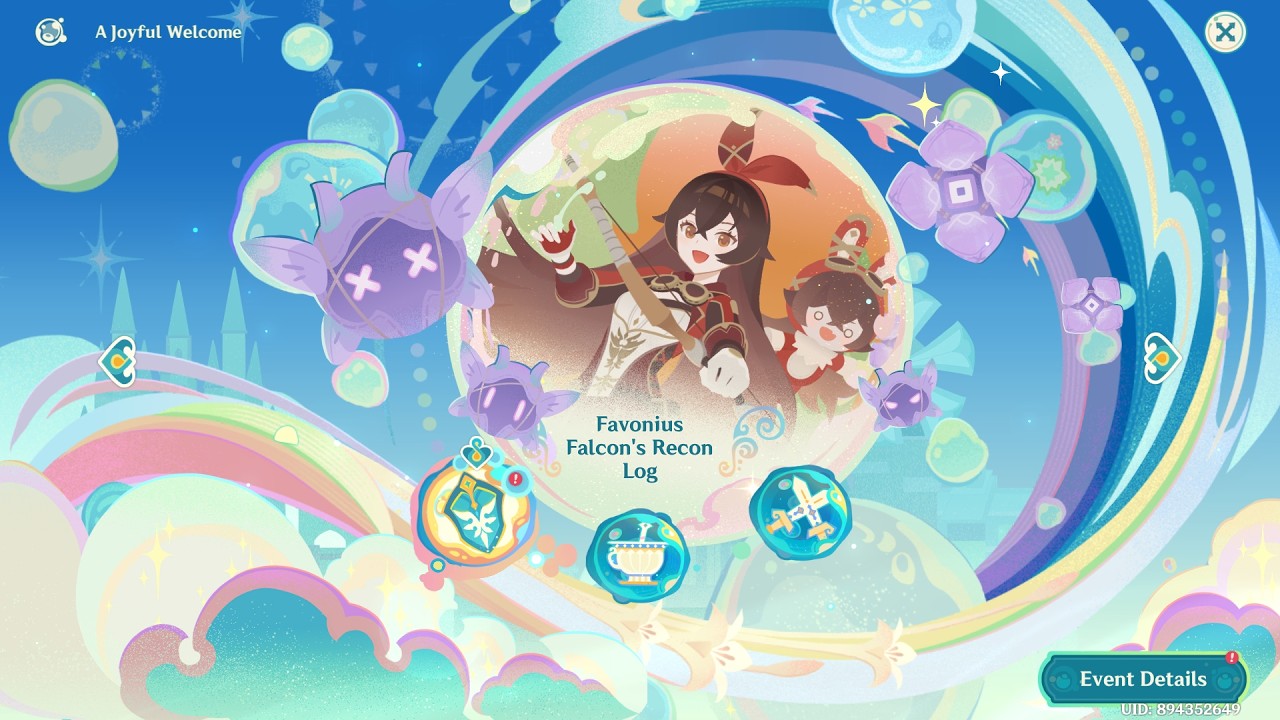 🦅 Favonius Falcon's Recon Log: All Levels |Genshin Impact |#genshinimpact #event