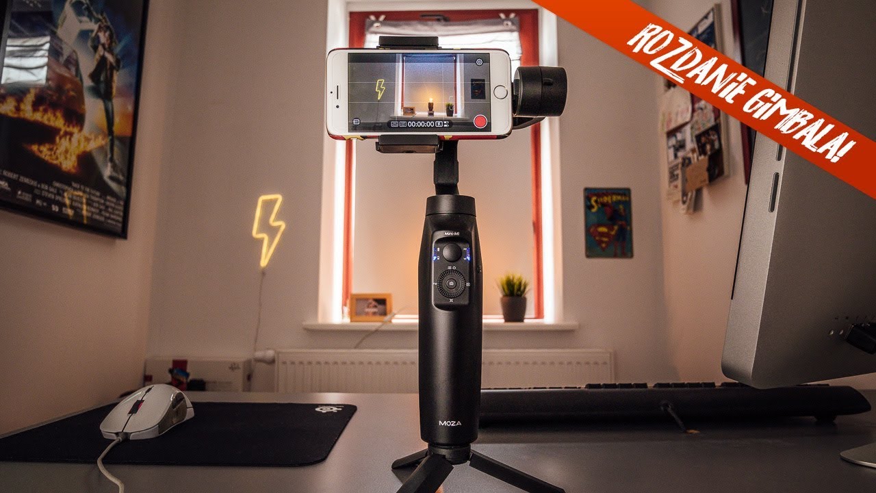 Gimbal do smartfonów z trybem INCEPCJI - Moza Mini-Mi!