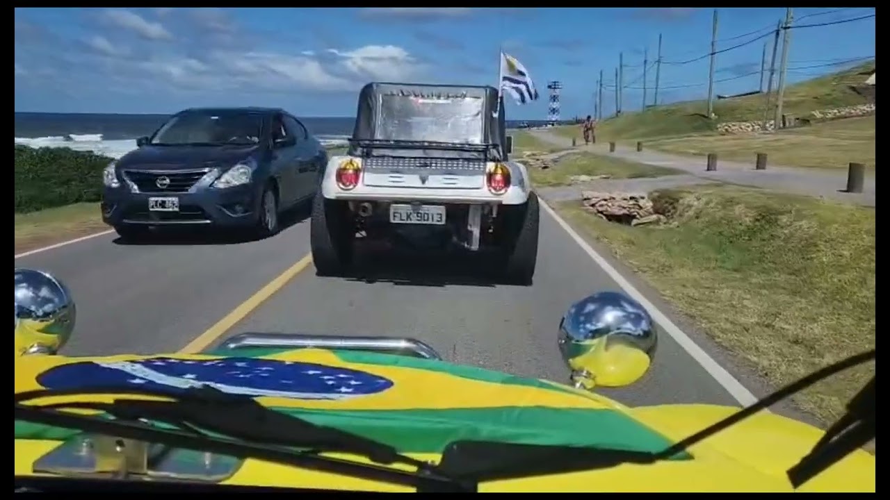 Terceiro encontro internacional de Buggy no Uruguai.