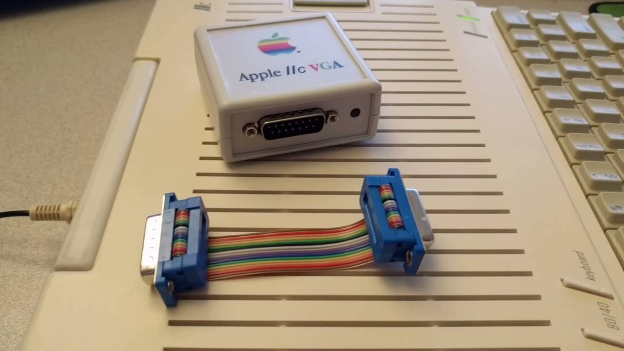 Apple IIc VGA adapter