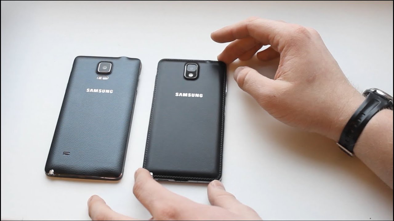 Обзор Galaxy Note 4. Сравнение с Note 3