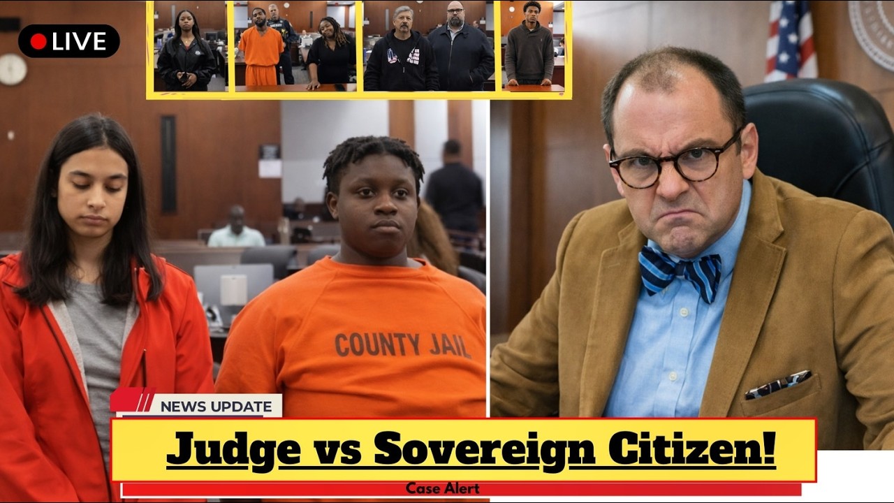 Sovereign Citizen vs Judge Fleischer — Cops Tackle Man at Home! Recorded Live Today