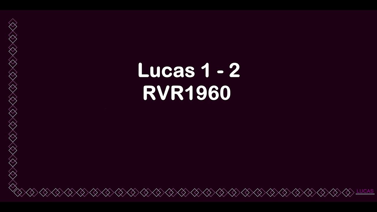 La Biblia en un año/Lucas 1 - 2 (Audio, Letra) Día 286