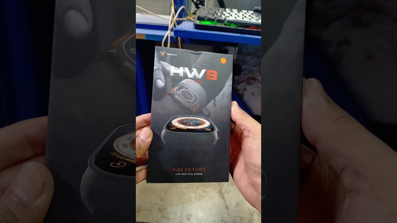 HW8 Ultra Smartwatch Unboxing #smartwatch #shorts #shortvideo