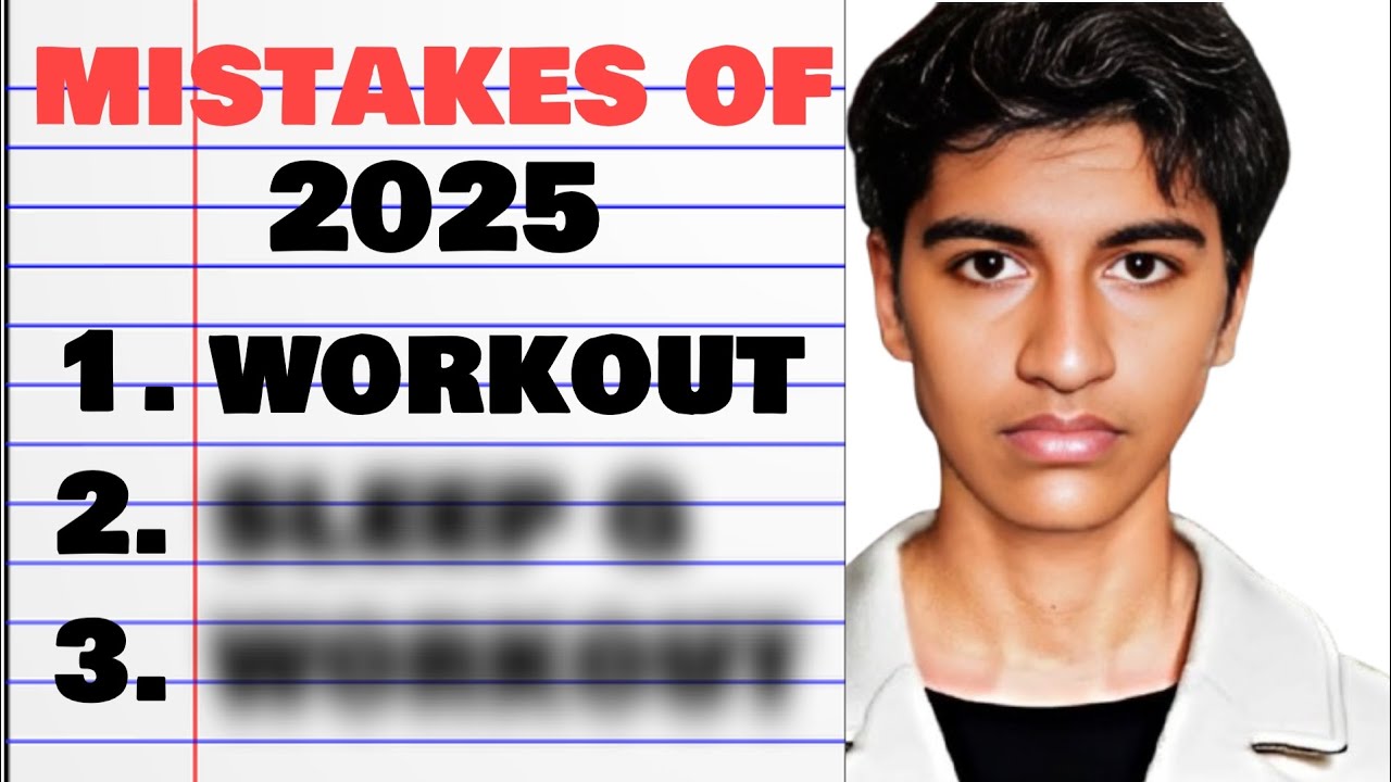 My mistakes of 2025 that you are going