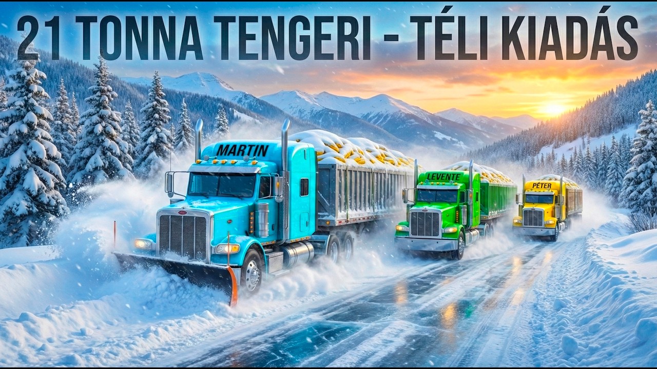 GamingSarok | 21 TONNA TENGERI | American Truck Simulator #3