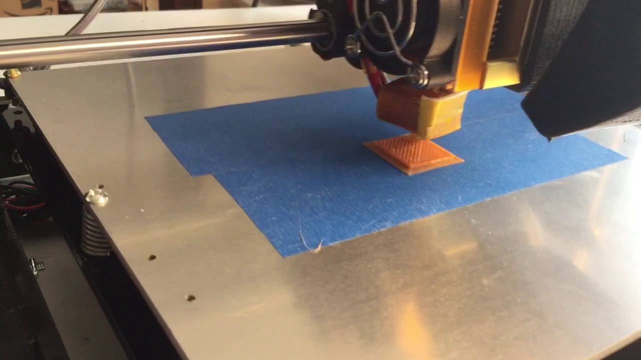 First print test with the MP3DP