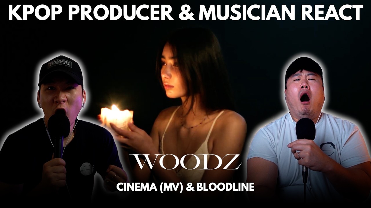 Musicians react & analyze ♡ WOODZ - Cinema (MV) & Bloodline