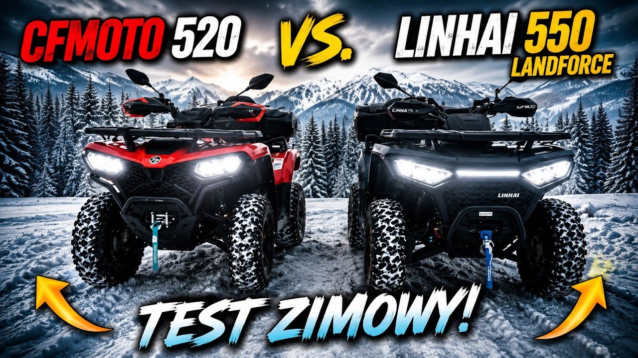 Linhai Landforce 550 czy CFMOTO 520? Czy droższy quad zawsze jest lepszy? Sam zdecyduj! 