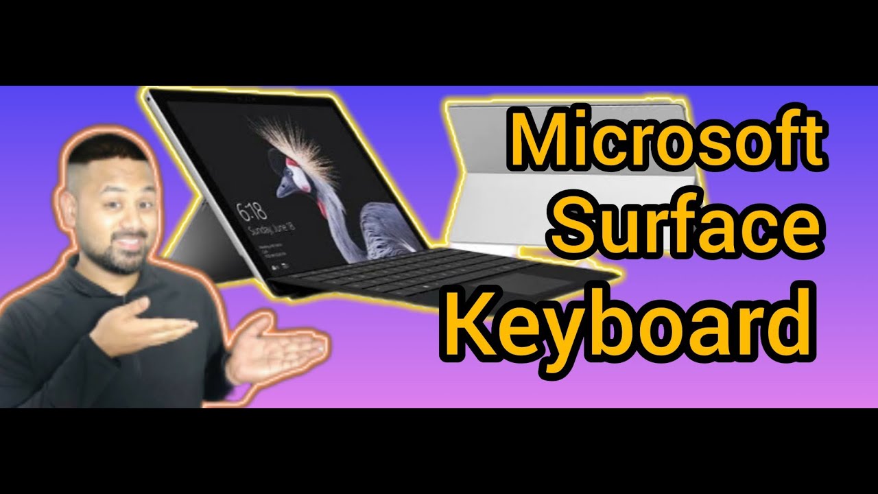 Microsoft surface pro 5/6/7 type cover keyboard | Unboxing and Review | Laptops Accessories🔥✅
