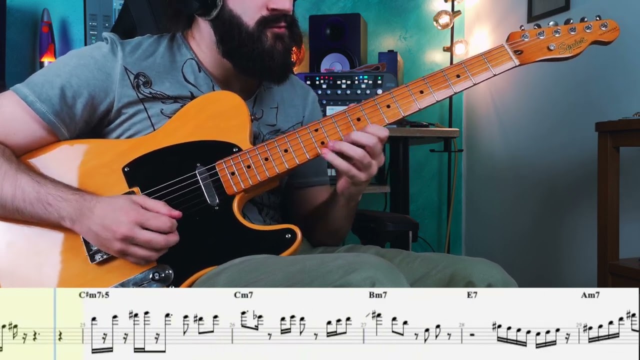 John Scofield // Endless Summer // Solo Transcription by Adriano Cafagna