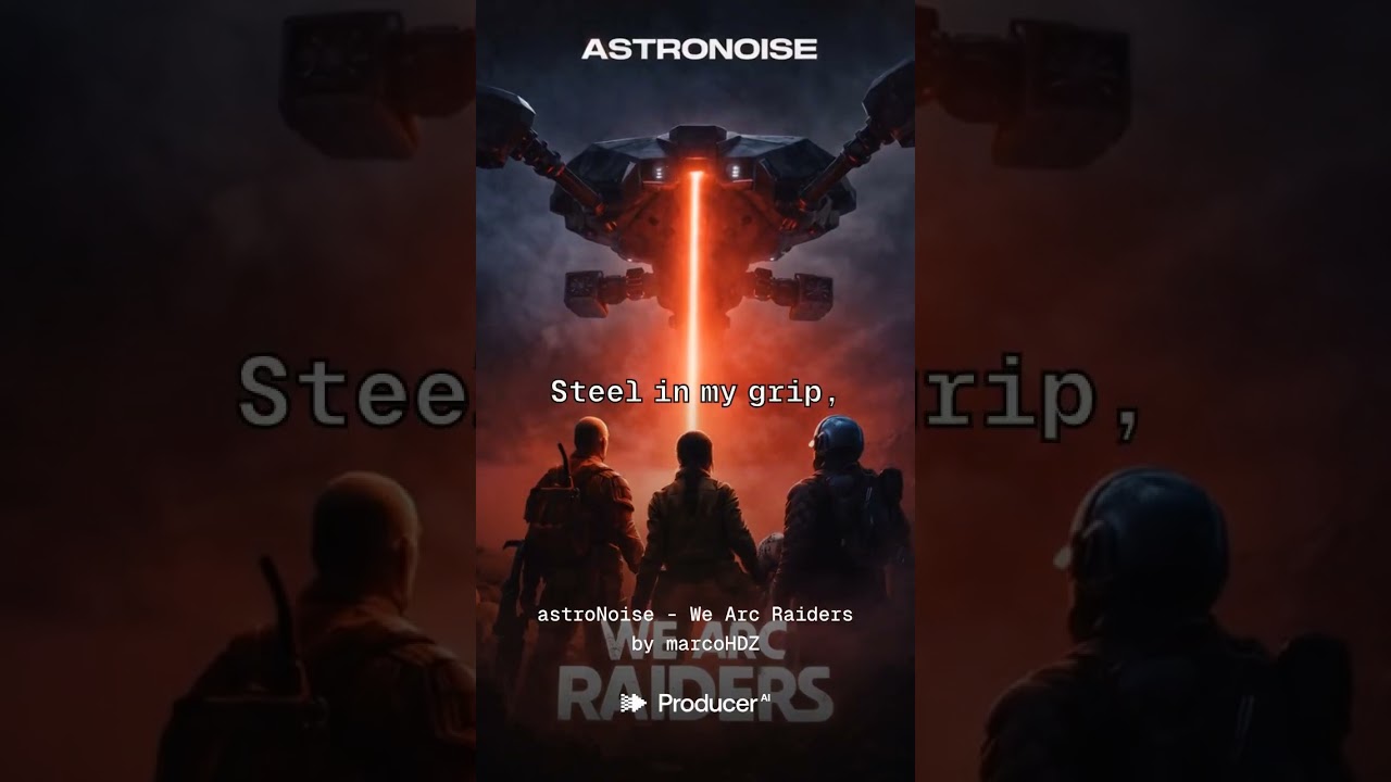 astroNoise - WE ARC RAIDERS (Official Music Video) | ARC Raiders Inspired Trap Metal / Phonk