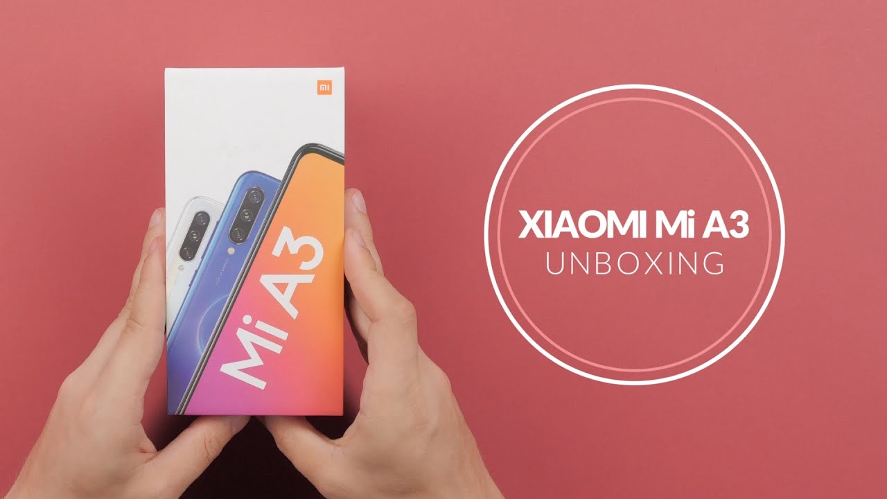 Xiaomi Mi A3 - unboxing - RTV EURO AGD