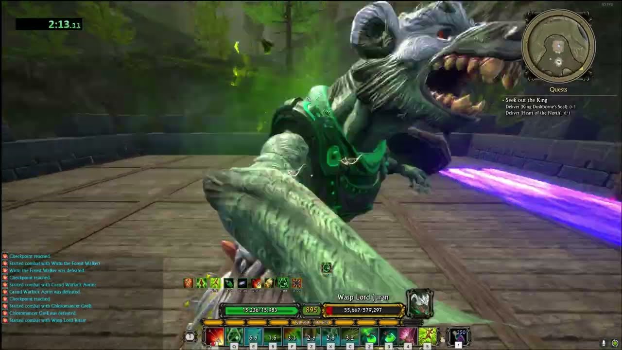 Dungeons of Sundaria: Ranger Speedrun Gameplay | 3:29.49 Grasslands - Nightmare Difficulty