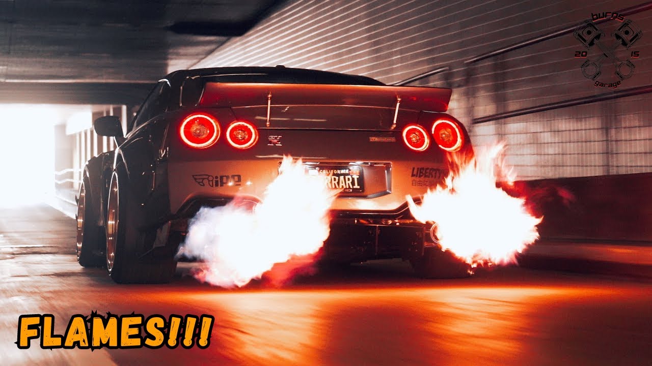 Como são feitos os flames? 🤔 LABAREDAS no escapamento 🔥🔥🔥