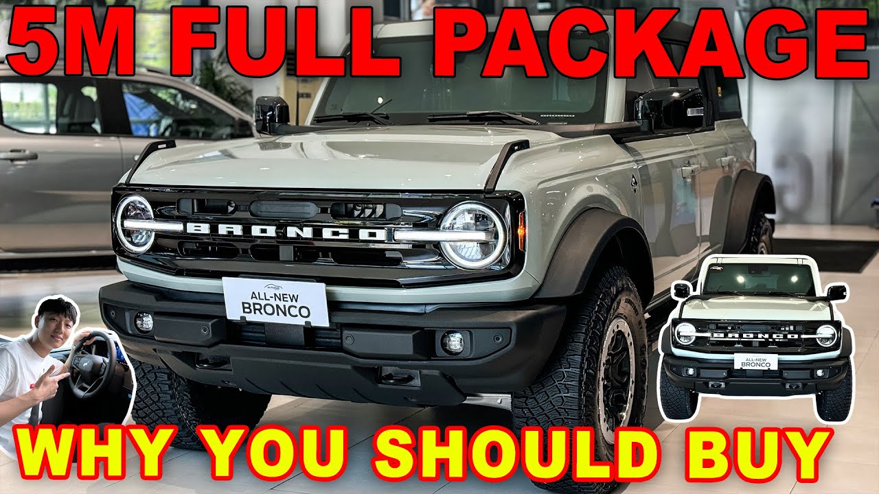 2024 Ford Bronco Outer Banks Sasquatch SUV Review Test Drive