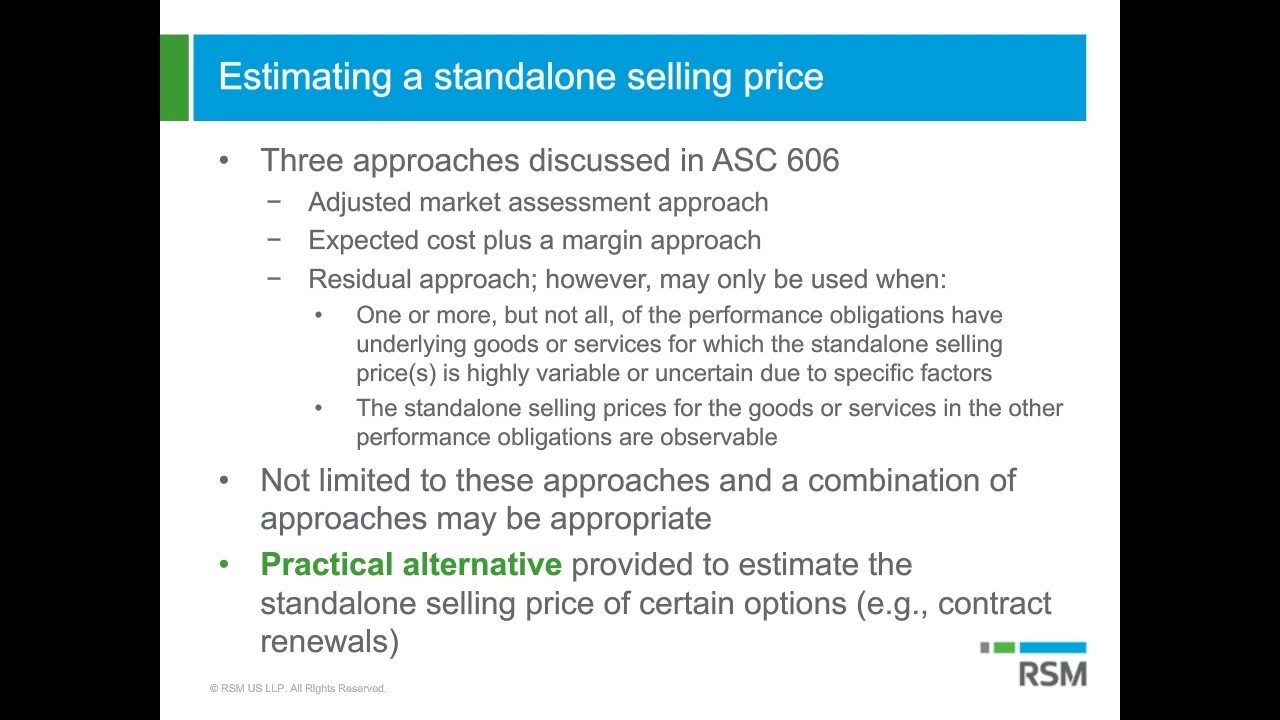 Step 4: Allocate the transaction price | Revenue Recognition and ASC 606