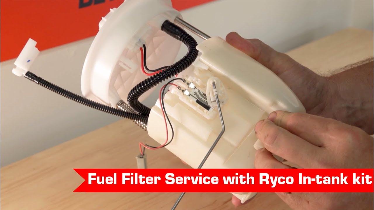 Servicing your fuel filter with the Ryco in-tank fuel filter kit